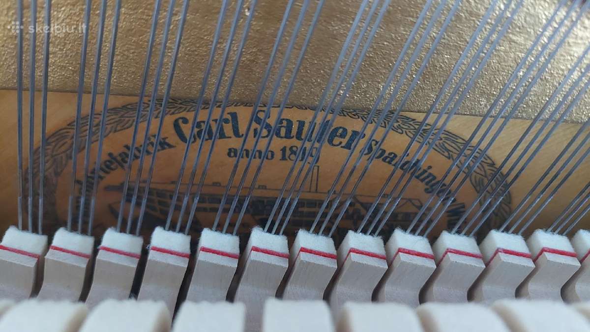 Pianinas Sauter Model M 108 (Vokietija) - nuotraukos Nr. 7