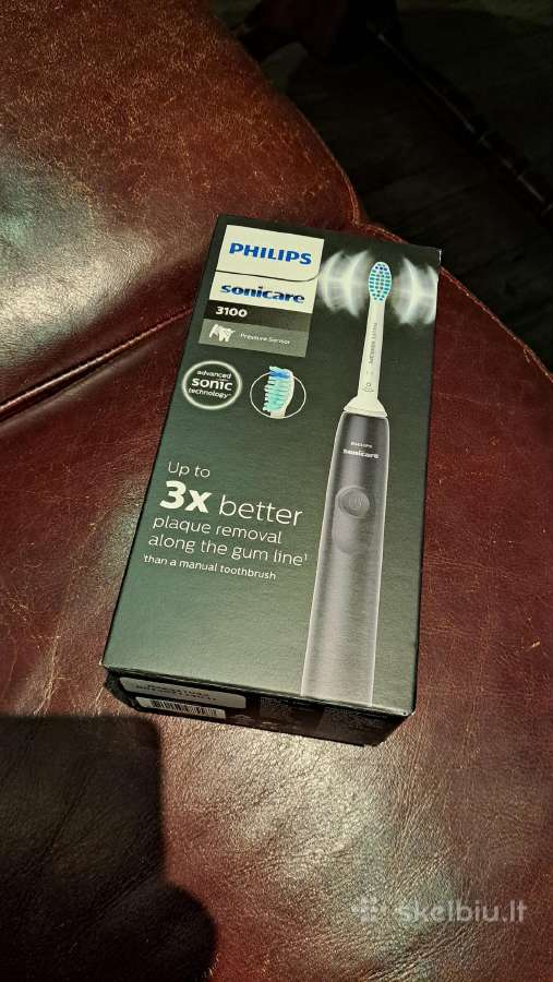 Parduodamas naujas dantų šepetėlis Sonicare 3100 - nuotraukos Nr. 2