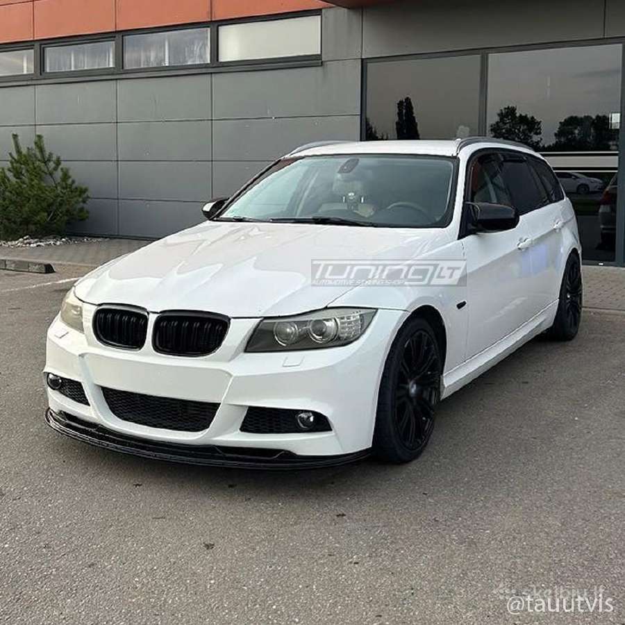 Bmw E90 / E91 skirtos juodos priekinės grotelės - nuotraukos Nr. 4