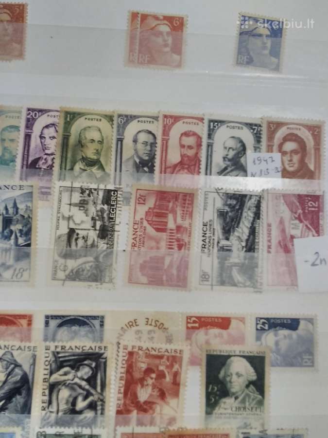 Prancūzijos ženklai nuo1852m