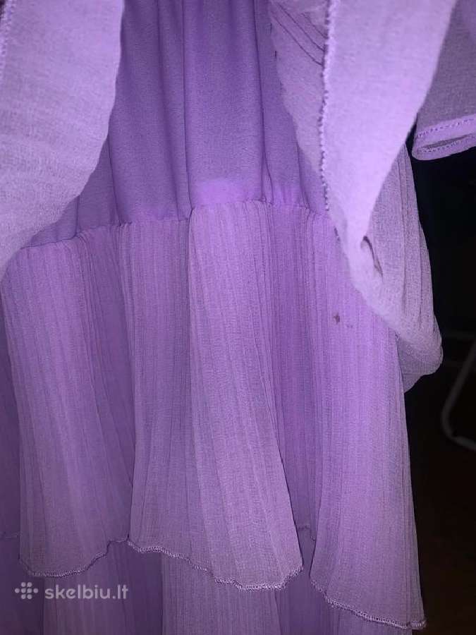 Violetinė Zara suknelė - nuotraukos Nr. 4