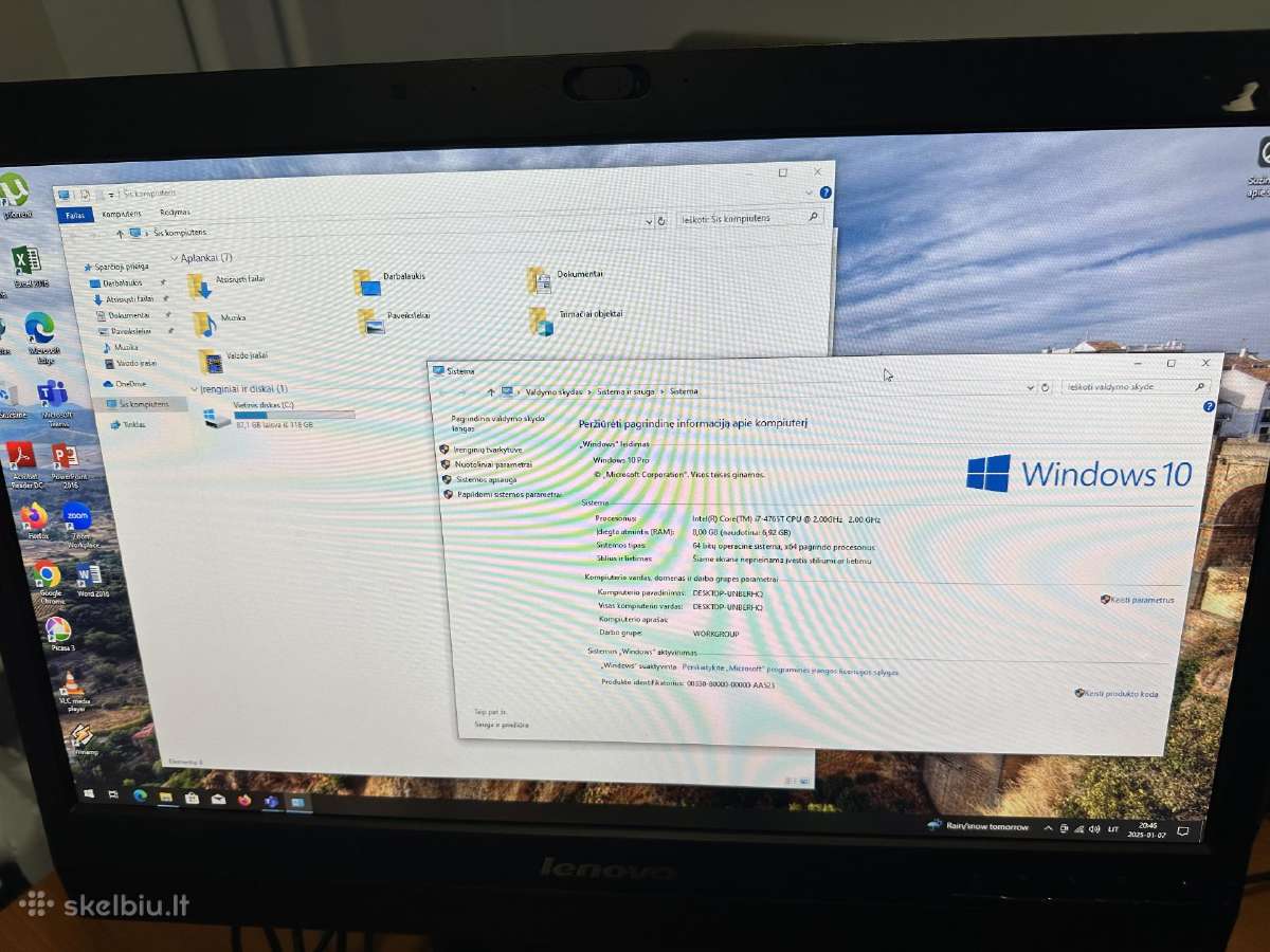Lenovo stacionarus - nuotraukos Nr. 2