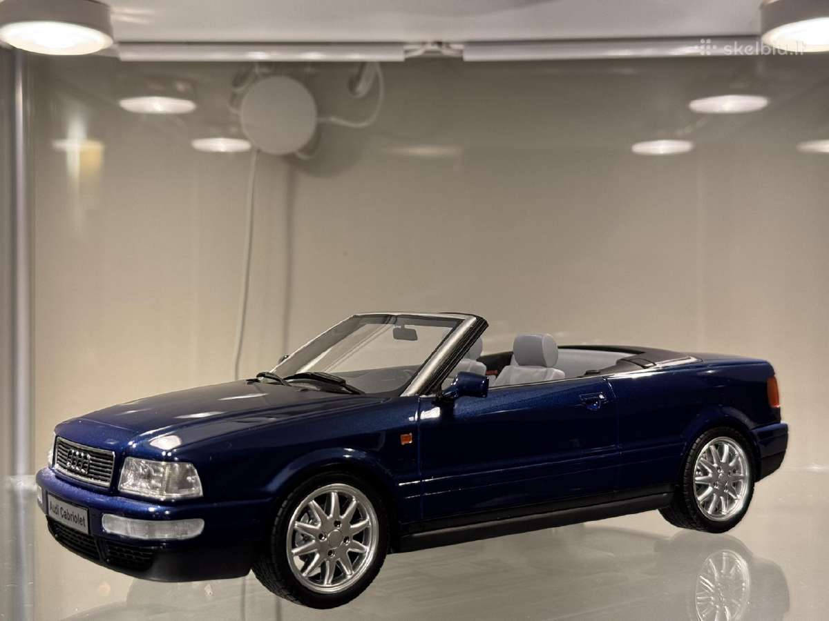 Ot806 1:18 Audi Cabriolet B4, blue - nuotraukos Nr. 4