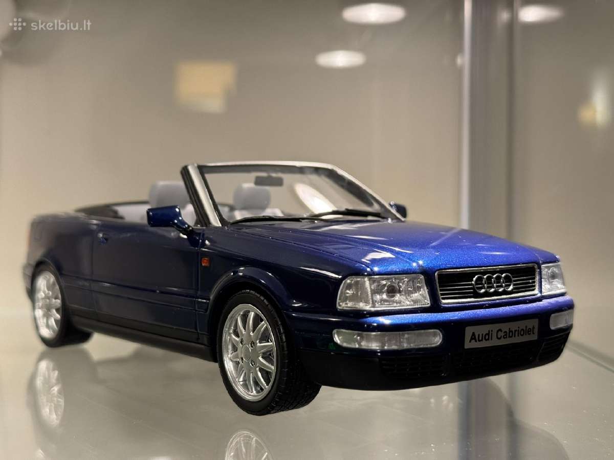 Ot806 1:18 Audi Cabriolet B4, blue - nuotraukos Nr. 2