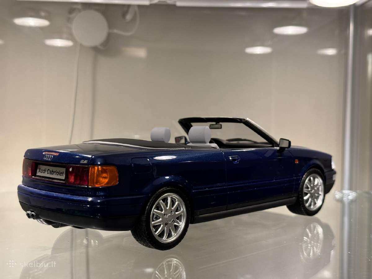 Ot806 1:18 Audi Cabriolet B4, blue - nuotraukos Nr. 6