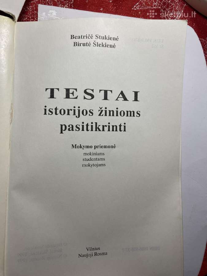 Testai istorijos žinioms pasitikrinti - nuotraukos Nr. 2