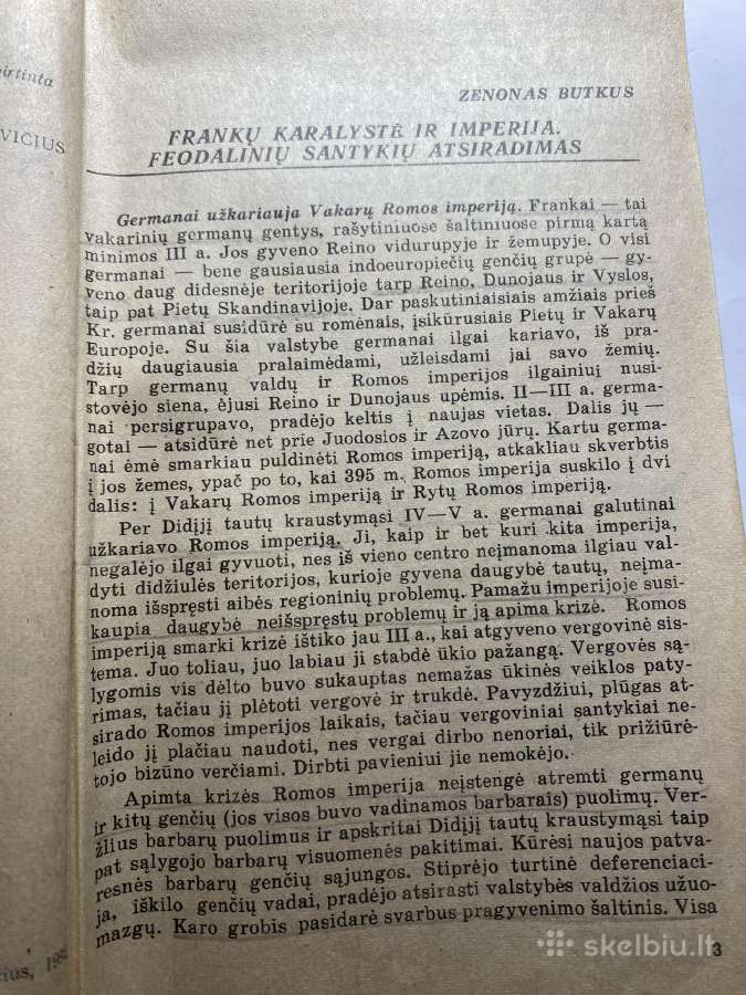 Parduodami istorijos vadovėliai (visuotinė, Lietuv - nuotraukos Nr. 3