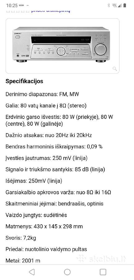 Sony resyveris - nuotraukos Nr. 4