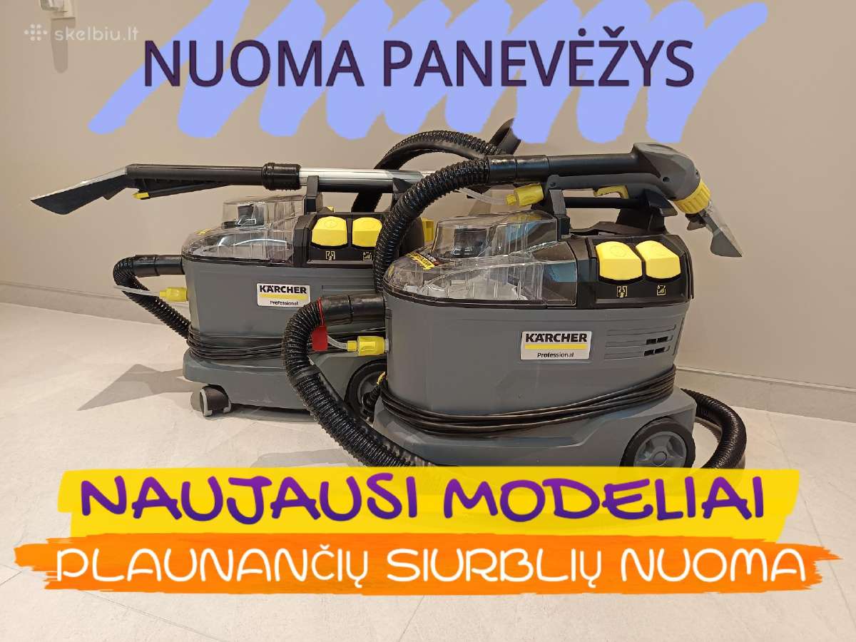 Karcher plaunančio plaunamo siurblio Nuoma - nuotraukos Nr. 11