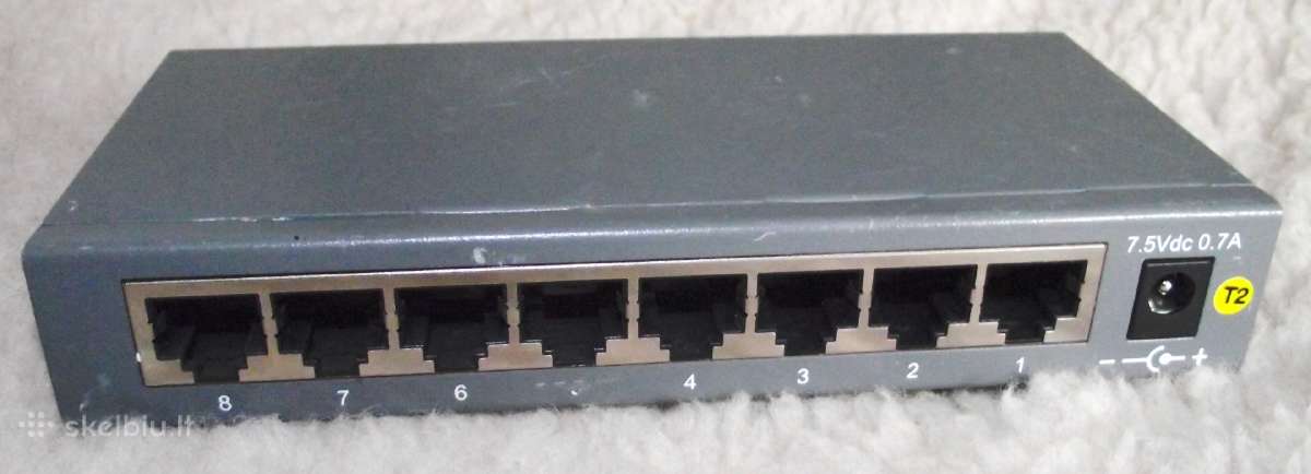 8 portu Accorp switch-as - nuotraukos Nr. 2