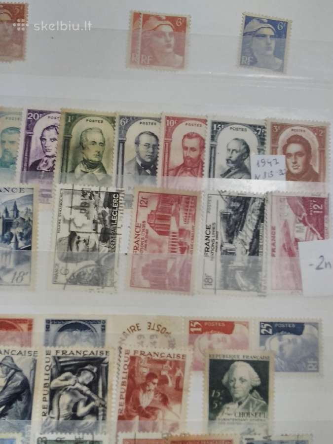 Pašto ženklai prancuzu