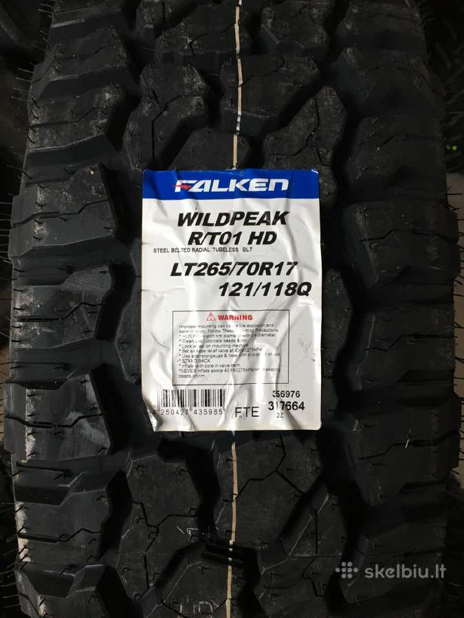 Falken Wildpeak R/t01 265/70r17 121/118q Tl - nuotraukos Nr. 3