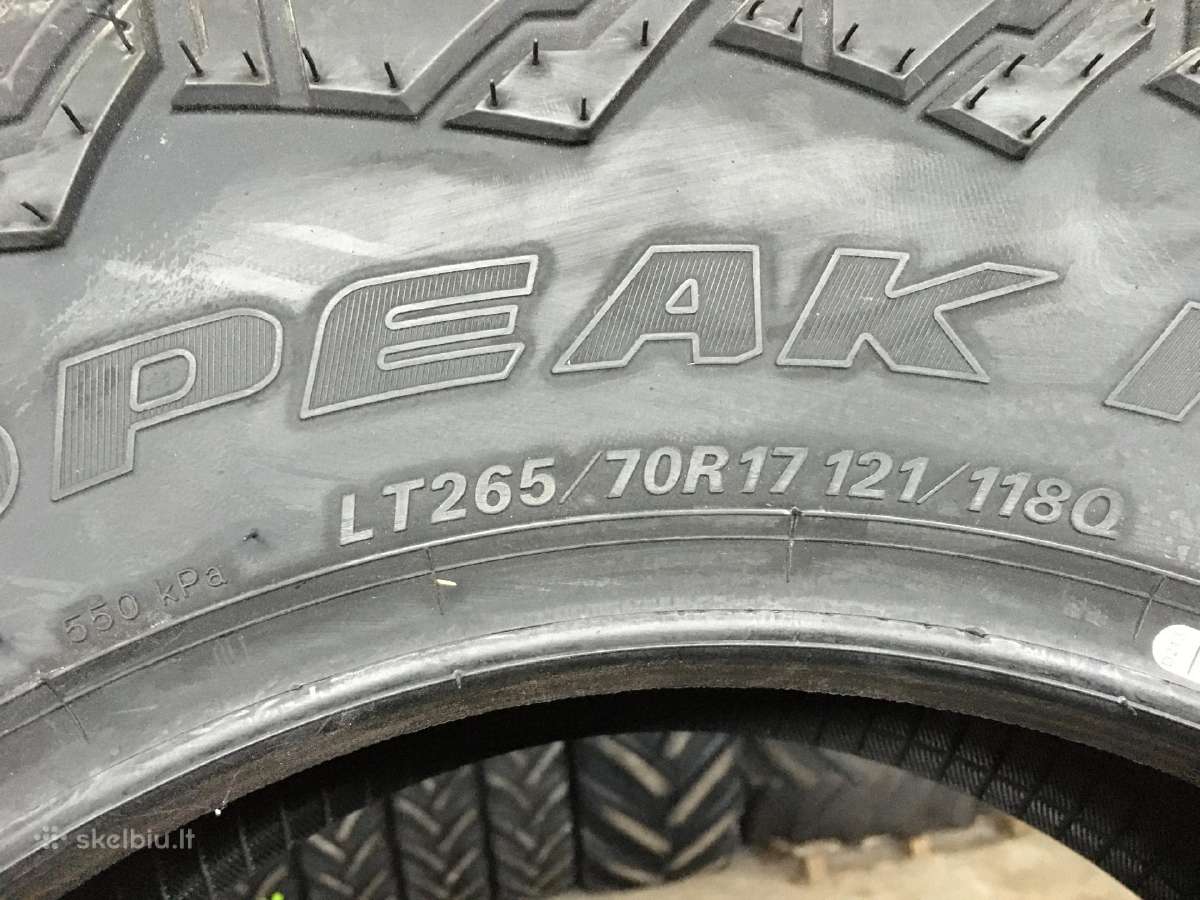 Falken Wildpeak R/t01 265/70r17 121/118q Tl - nuotraukos Nr. 7