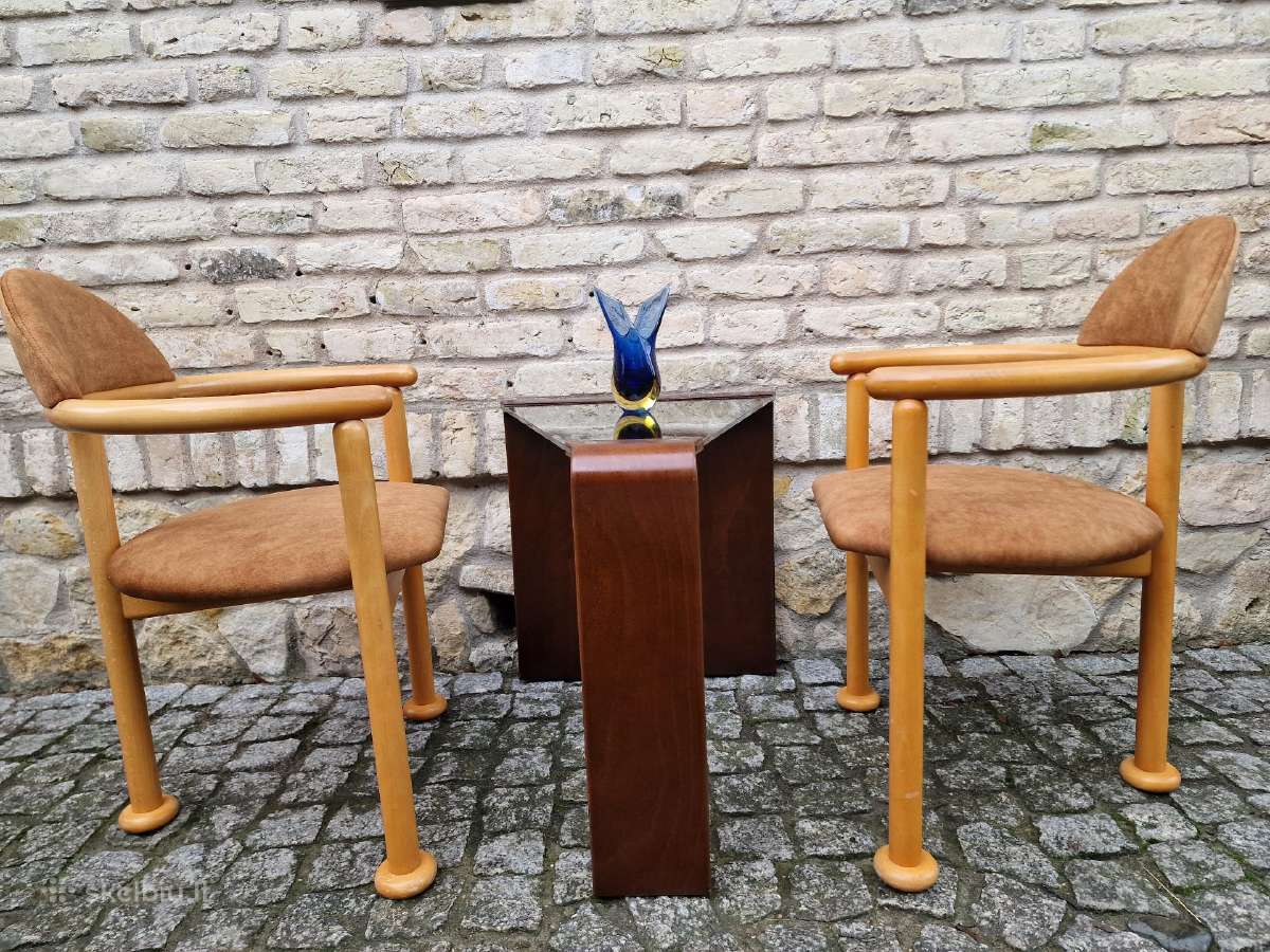 Vintažiniai mid century modern krėsliukai/foteliai - nuotraukos Nr. 11