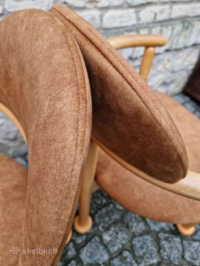 Vintažiniai mid century modern krėsliukai/foteliai - nuotraukos Nr. 28