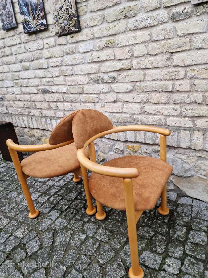 Vintažiniai mid century modern krėsliukai/foteliai - nuotraukos Nr. 33