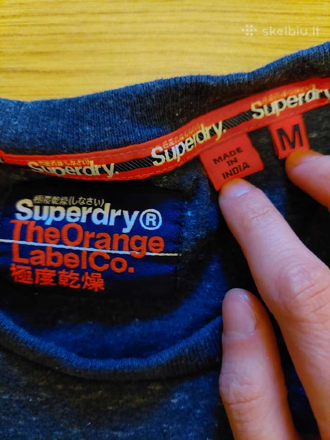 Superdry vyriški marškinėliai M dydis - nuotraukos Nr. 2