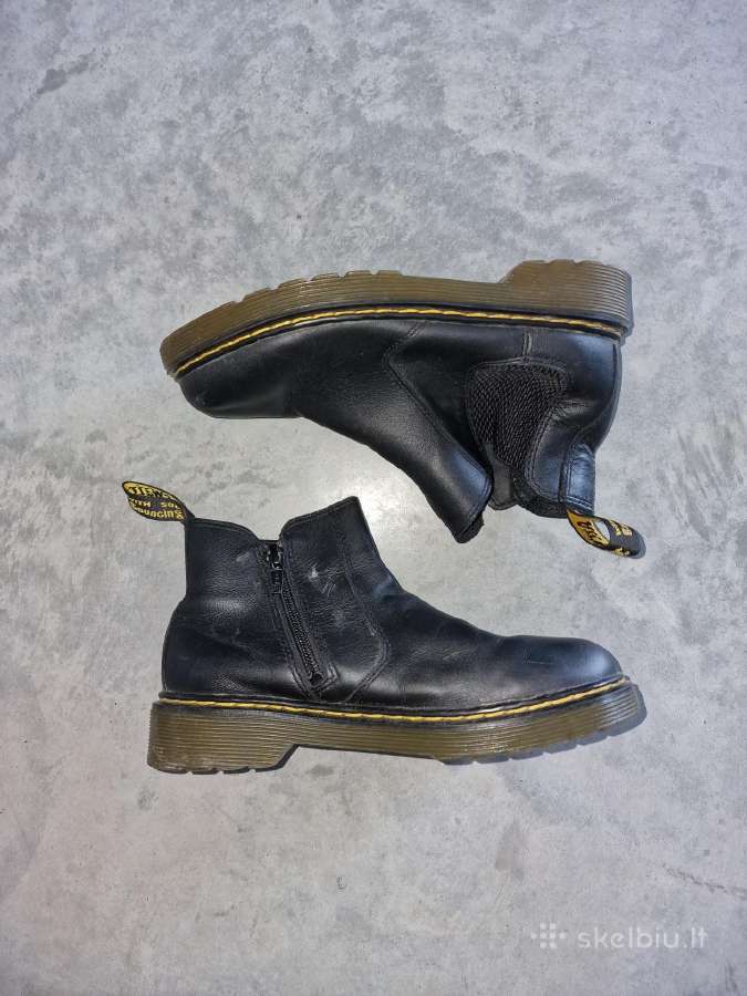 Dr. Martens Banzai Kids Black Chelsea aulinukai