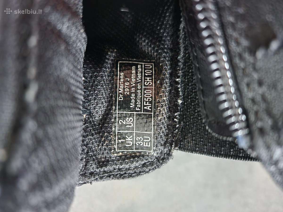 Dr. Martens Banzai Kids Black Chelsea aulinukai - nuotraukos Nr. 7