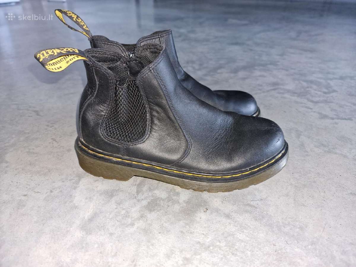 Dr. Martens Banzai Kids Black Chelsea aulinukai - nuotraukos Nr. 12