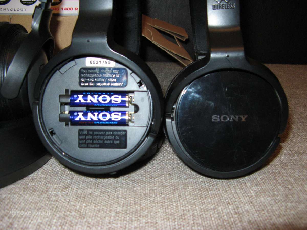 Belaidės ausines Trevi (frs1400r)+sony (mdr-rf811) - nuotraukos Nr. 5