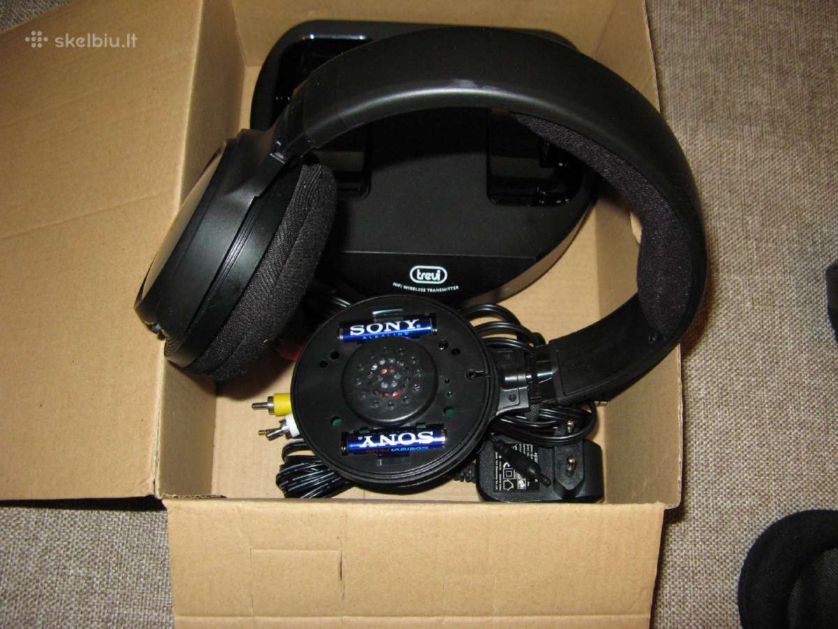 Belaidės ausines Trevi (frs1400r)+sony (mdr-rf811) - nuotraukos Nr. 7