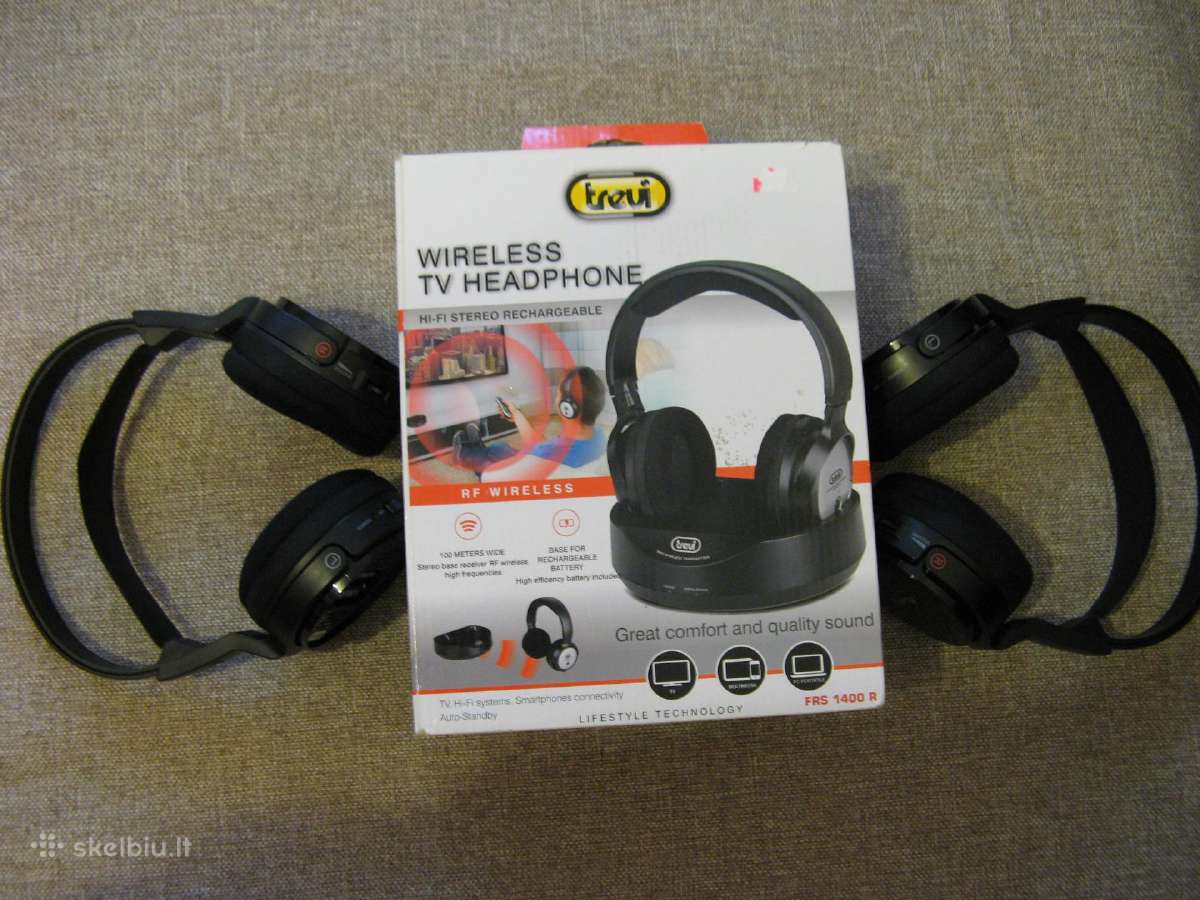 Belaidės ausines Trevi (frs1400r)+sony (mdr-rf811) - nuotraukos Nr. 2