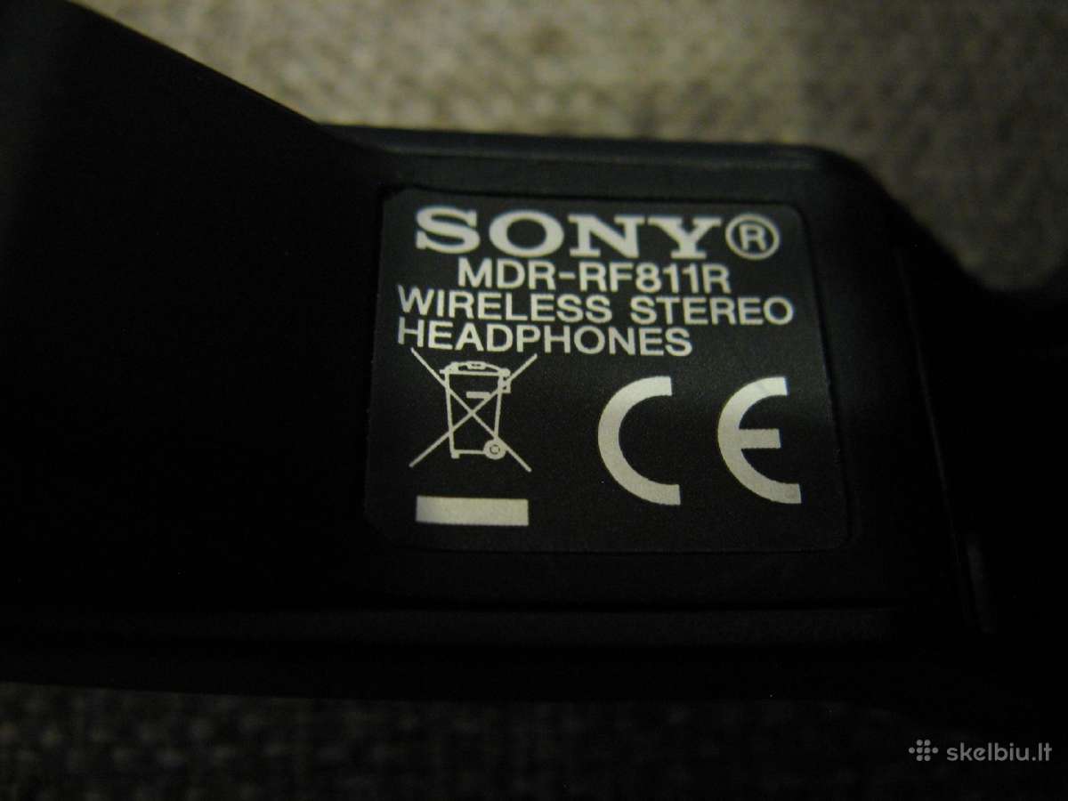 Belaidės ausines Trevi (frs1400r)+sony (mdr-rf811) - nuotraukos Nr. 9