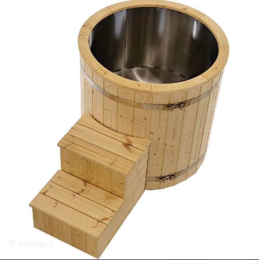 Gaminame ledo vonias, šalto vandens kubilus