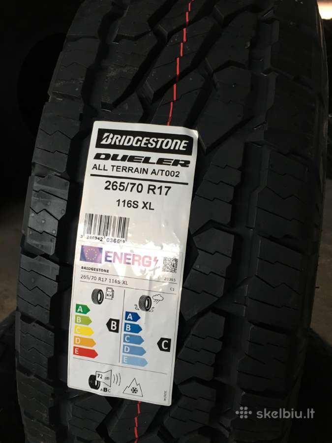 Bridgestone Dueler A/t002 265/70r17 116s Tl - nuotraukos Nr. 6