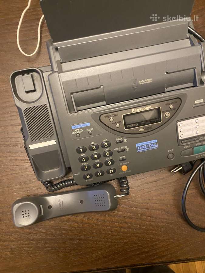 Faksas-telefonas Panasonic - nuotraukos Nr. 3