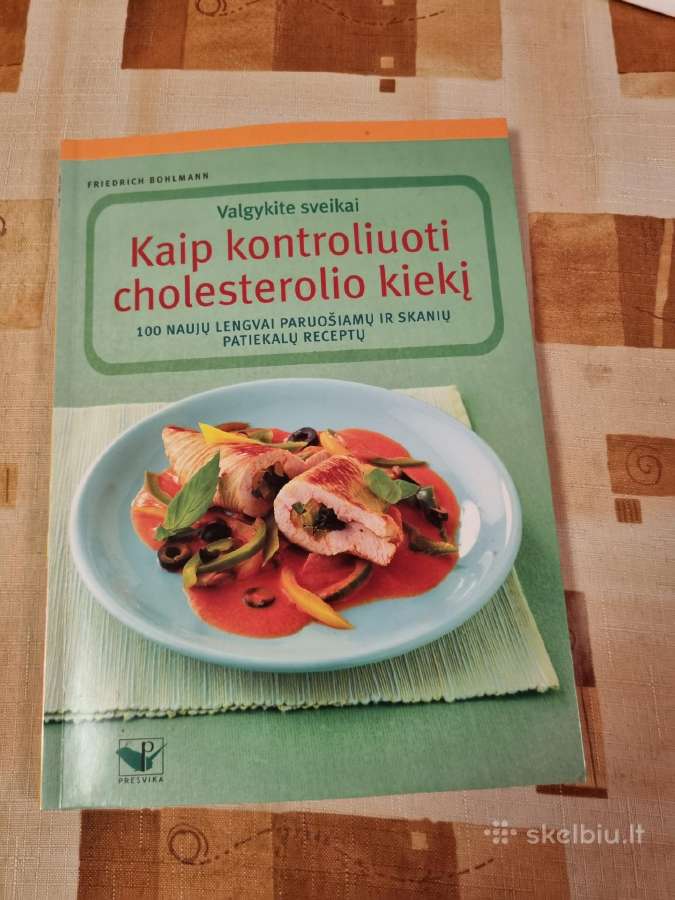Kaip kontruoliuoti cholesterolio kiekį