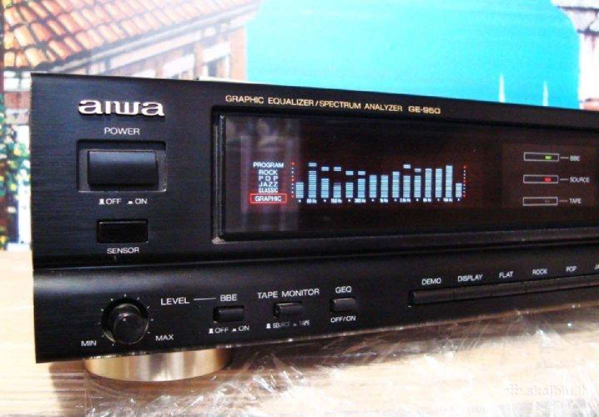 Ieskau pirkti-aiwa Ge-950 ekvalaizerio