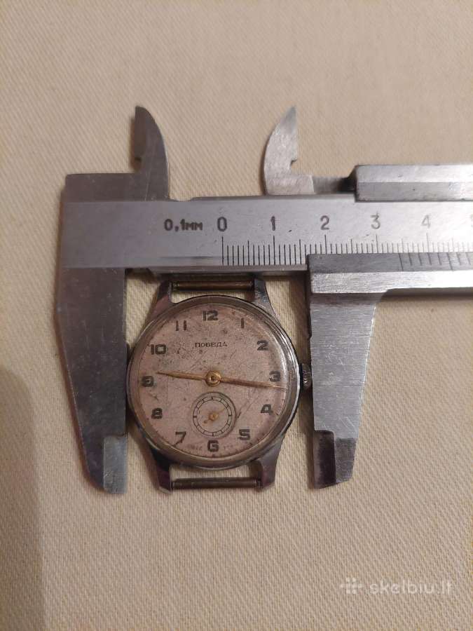 Laikrodis Pobeda Ttk - 1 CcCCCP Gamybos 1953 m. Me - nuotraukos Nr. 2