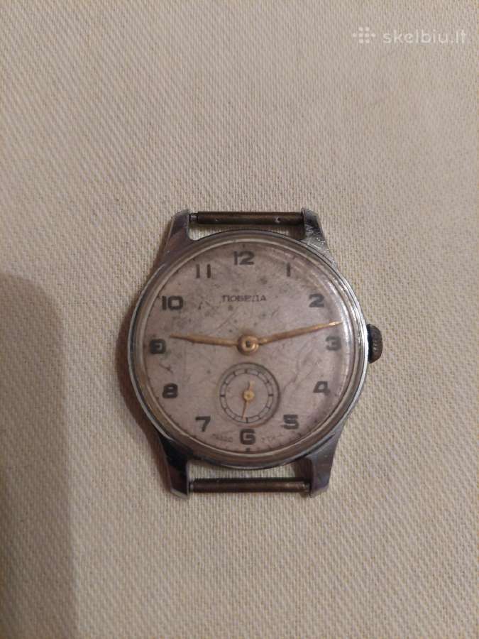 Laikrodis Pobeda Ttk - 1 CcCCCP Gamybos 1953 m. Me - nuotraukos Nr. 3