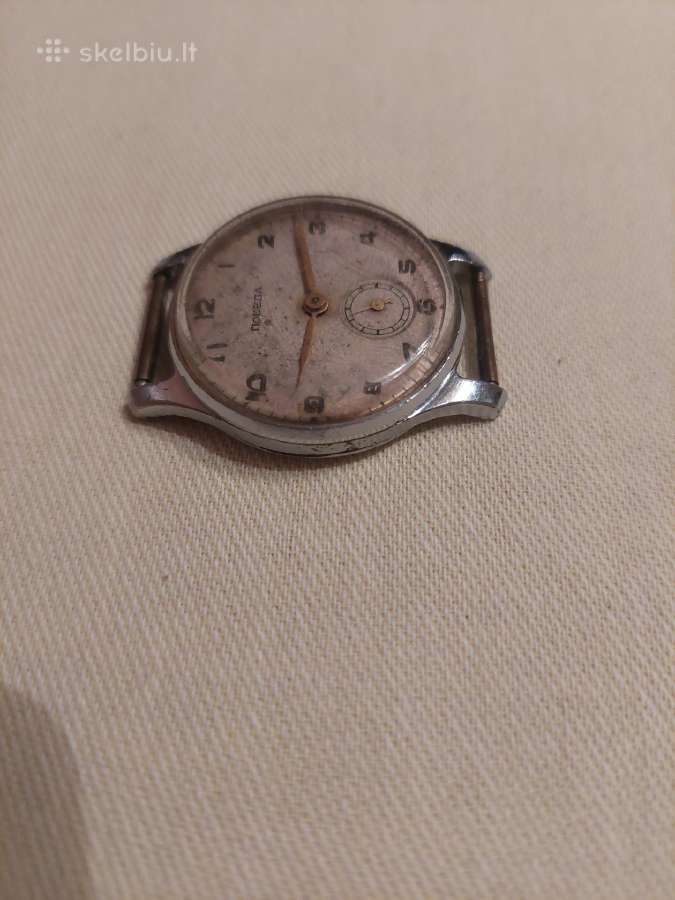 Laikrodis Pobeda Ttk - 1 CcCCCP Gamybos 1953 m. Me - nuotraukos Nr. 5