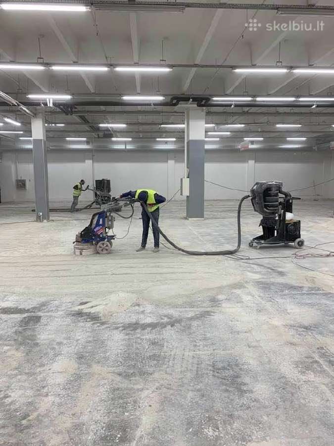 Betono šlifavimas ir poliravimas – - nuotraukos Nr. 13