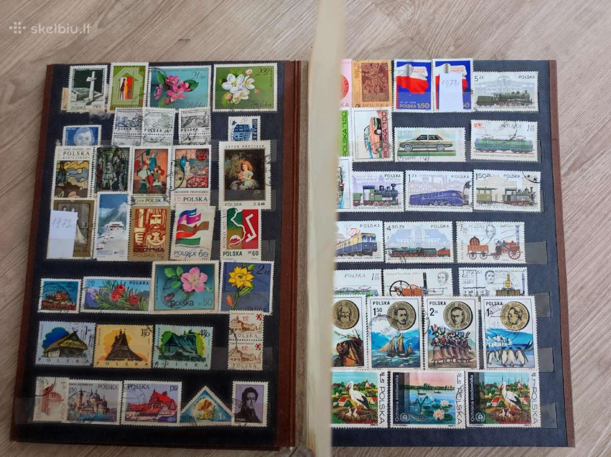 Pilnas albumas su lenkiškai senai pašto ženklais - nuotraukos Nr. 3