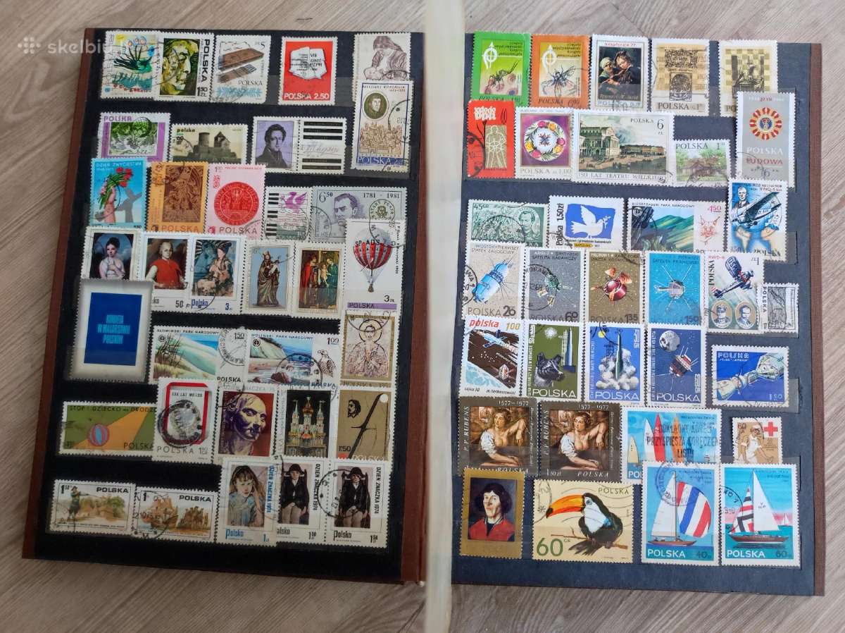 Pilnas albumas su lenkiškai senai pašto ženklais - nuotraukos Nr. 5