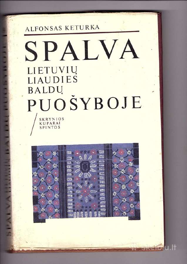 Spalva lietuvių liaudies baldų puošyboje.a.keturka