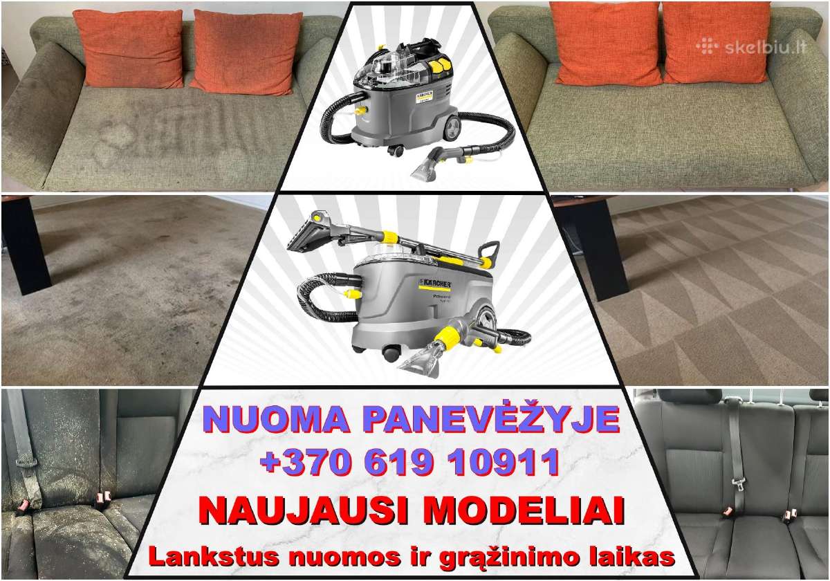 Plaunančio siurblio nuoma naujausi modeliai - nuotraukos Nr. 3