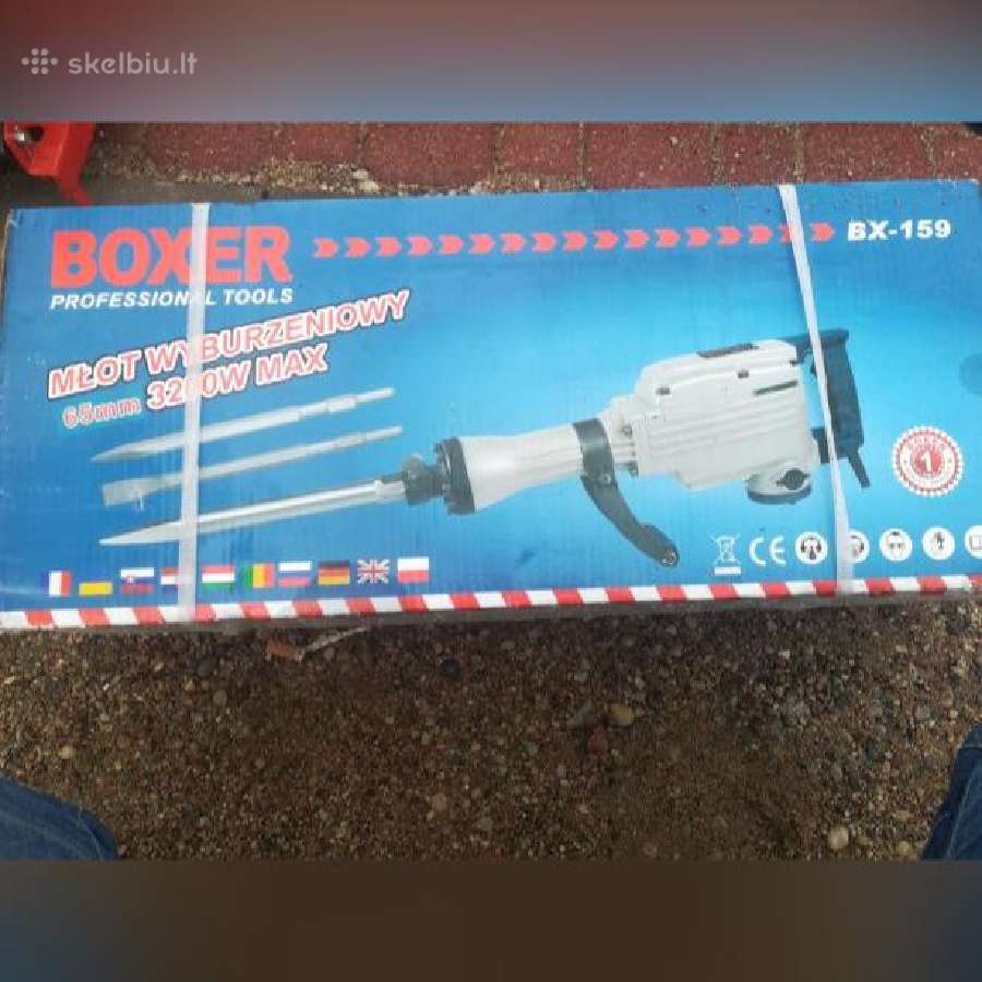 Atskėlimo-griovimo Plaktukai Perforator iki 3250w - nuotraukos Nr. 3
