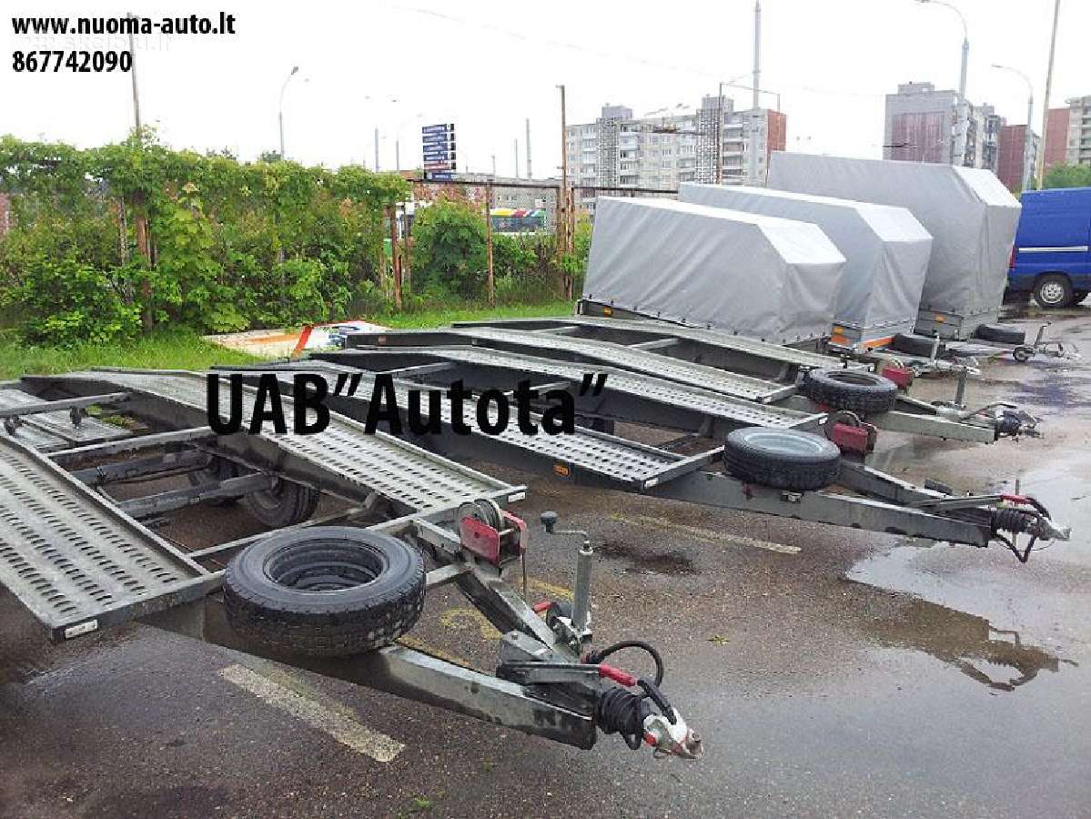 Priekabu, traliukų nuoma Vilniuje Karoliniškėse
