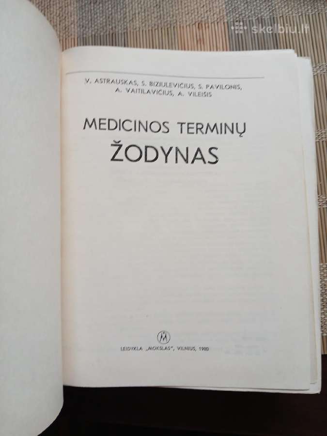 Medicinos terminų žodynas - nuotraukos Nr. 4
