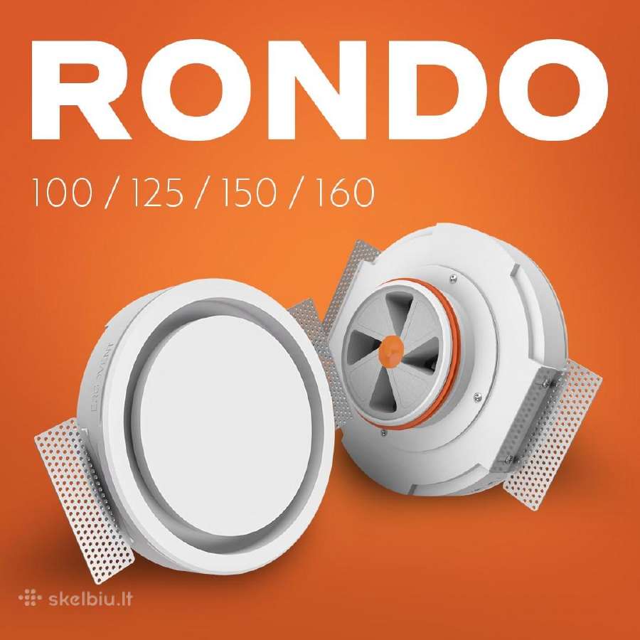 Ergovent Rondo Geriausia Kaina Lietuvoje - nuotraukos Nr. 2