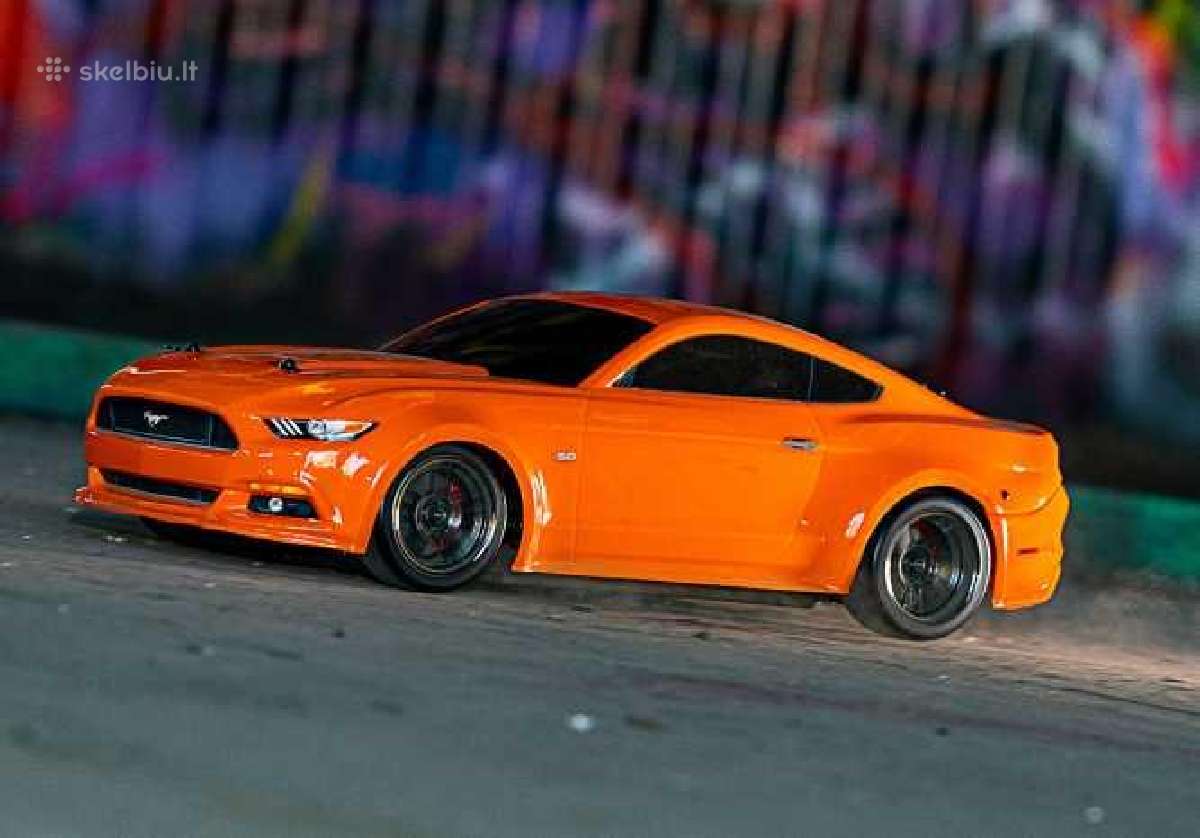 Traxxas Mustang drift RC modelis - nuotraukos Nr. 2