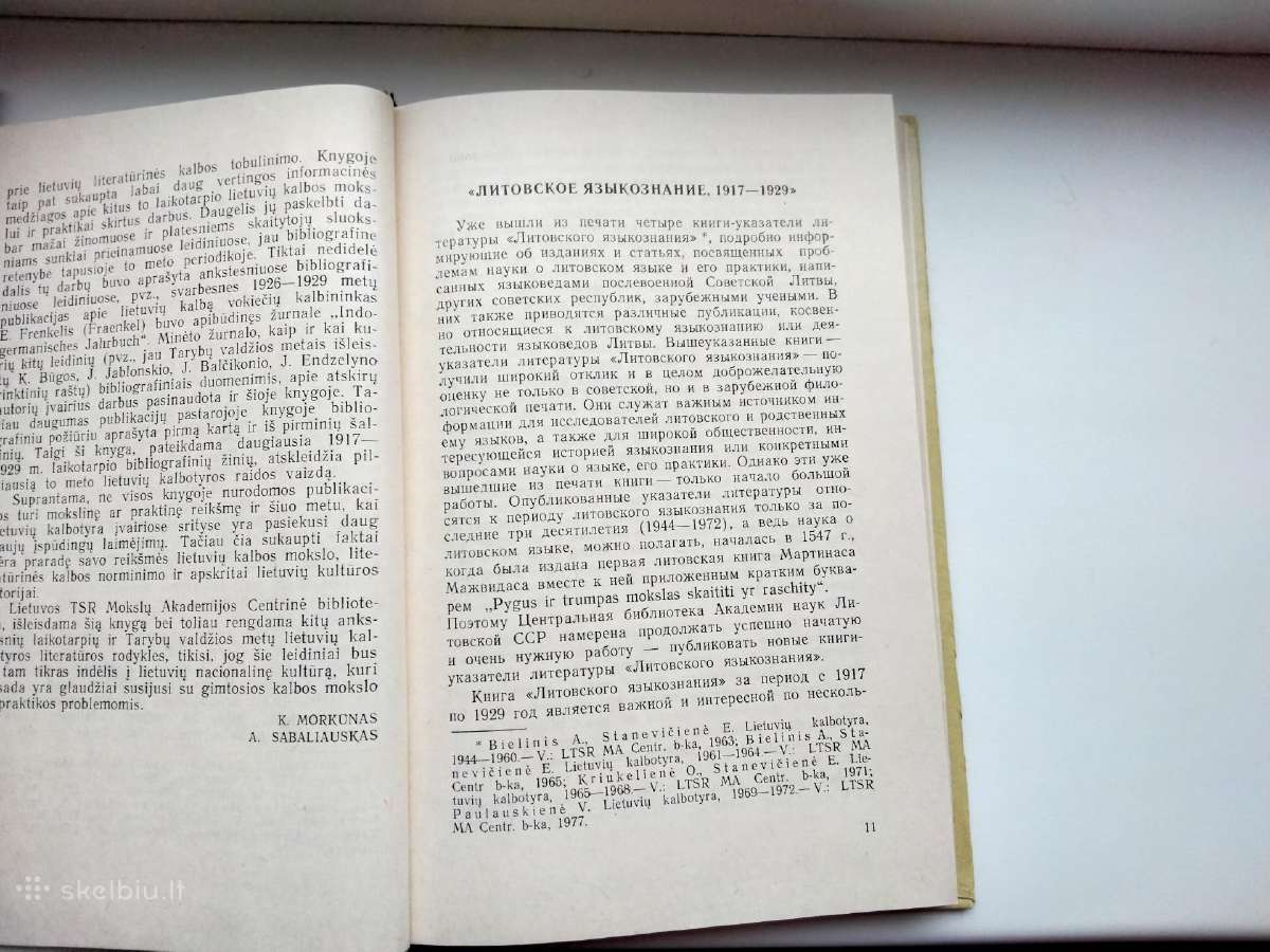 Lietuvių kalbotyra 1917-1929 m. - nuotraukos Nr. 4
