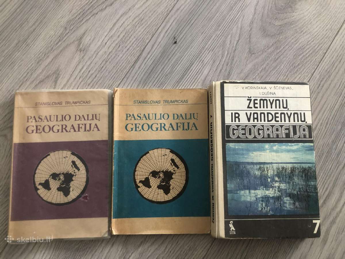 Geografija vadovėliai