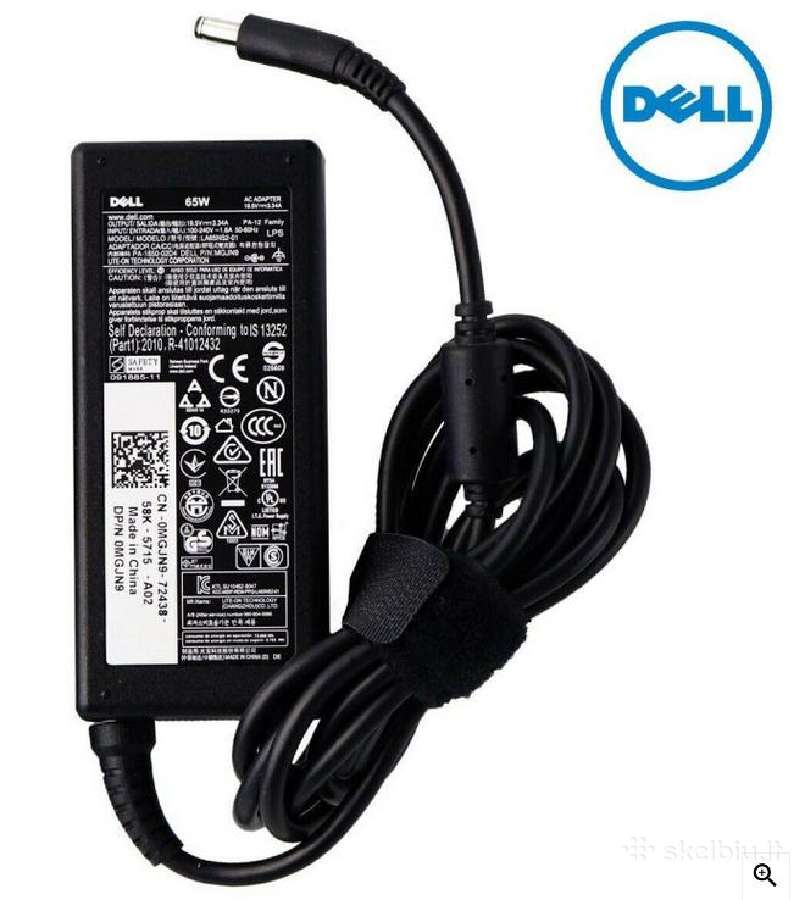 Dell nešiojamų komp. įkroviliai 65/90/130/180/240w - nuotraukos Nr. 7