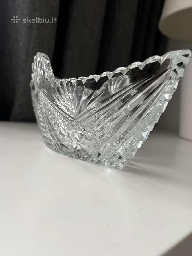Krištolinė sausaininė/saldaininė - nuotraukos Nr. 7